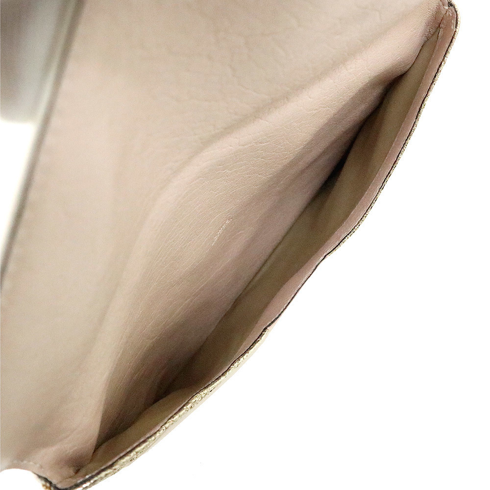 Chloe Patchwork Clutch Bag Flat Pouch Leather Mar… - image 3